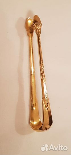 Щипцы для сахара позолота Франция