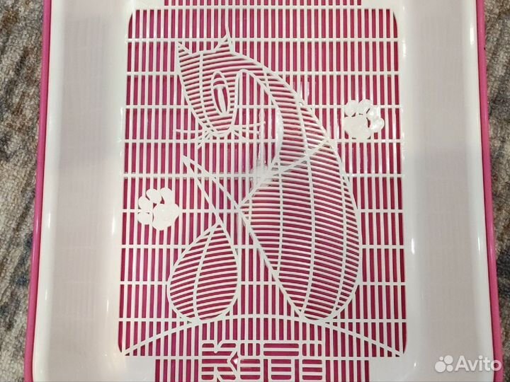 Лоток с сеткой для кошек Иванко 