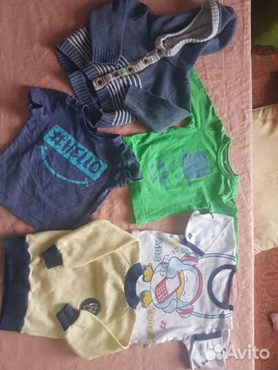 Детские вещи пакетом для мальчика с 0 до 6мес