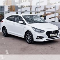 Hyundai Solaris 1.6 AT, 2018, 109 941 км, с пробегом, цена 1 378 000 руб.