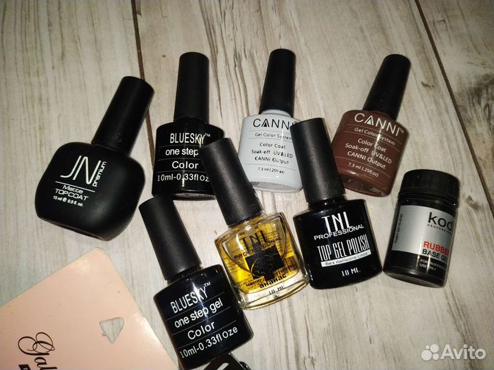 Шилак База Топ Масло Цвет