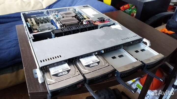 Сервер Supermicro 2 x Xeon E5520 / 32GB RAM / 1U