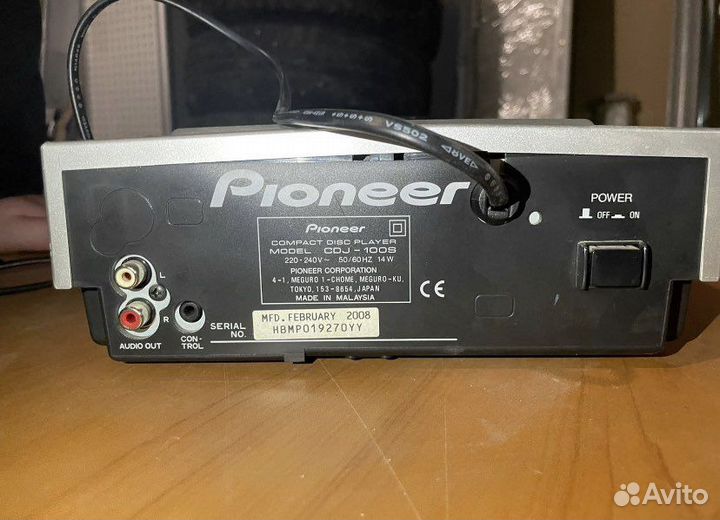 Проигрыватель CD-дисков pioneer CDJ-100S