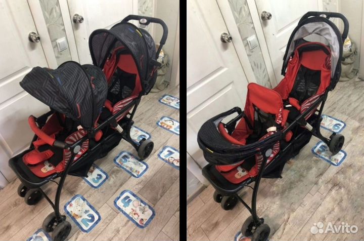 Для двойни или погодок коляска