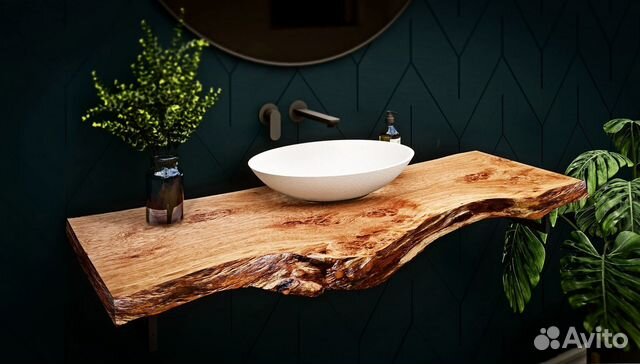 Столешница под раковину из слэба