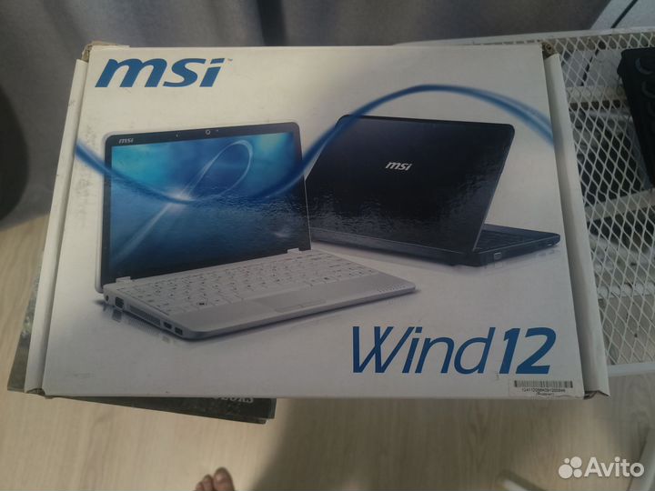 Ноутбук msi u210