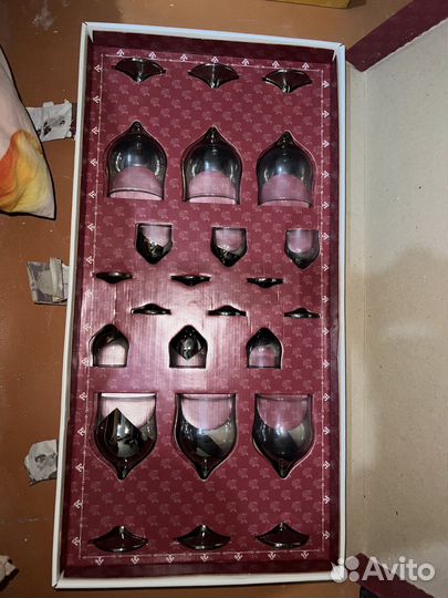 Набор бокалов и рюмок новый