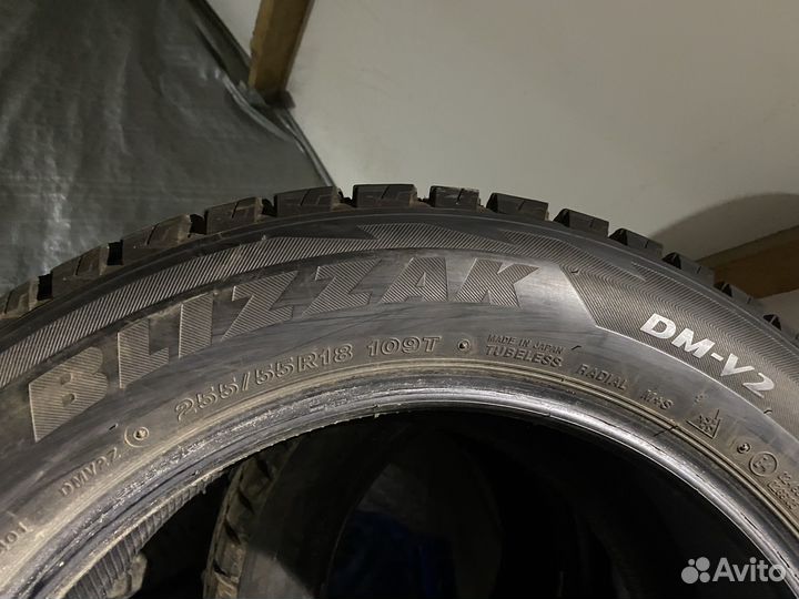 Bridgestone Blizzak DM-V2 255/55 R18 109T