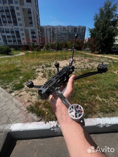 Дрон фпв рiranha 7 и 10 ''