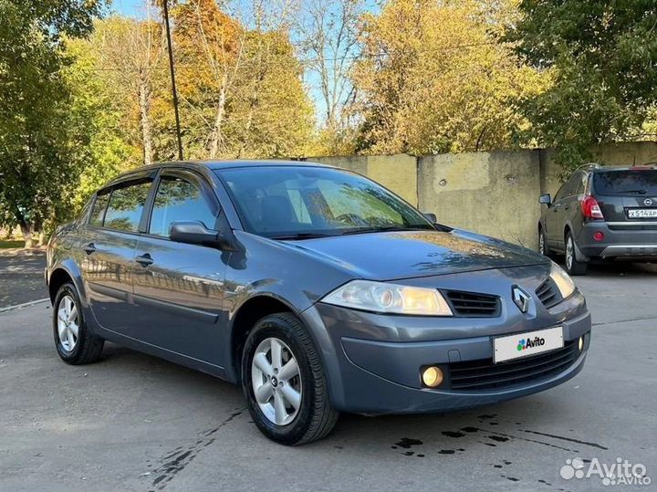Renault Megane 1.6 AT, 2007, 216 500 км