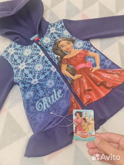 Теплая кофта для девочки