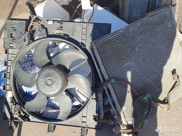 Вентилятор радиатора Мерседес Вито 638