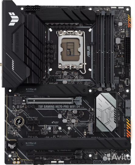 Материнская плата asus TUF gaming H670-PRO wifi D4