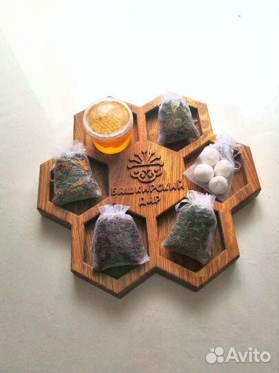 Менажница деревянная