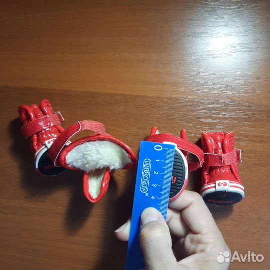 Сапожки зимние для собак. Размер 1