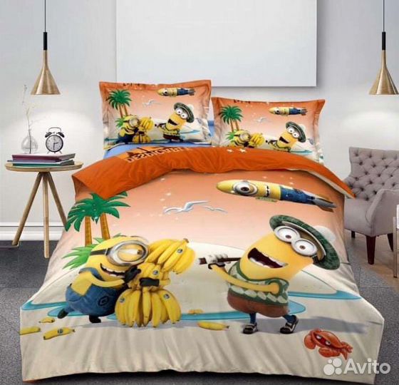 Белье постельное (детское) новое