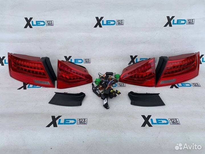 Фонари Audi A5 2008-2015 LED в стиле рестайлинга