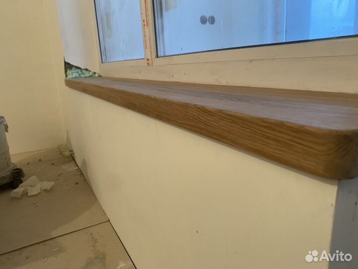 Подоконник деревянный