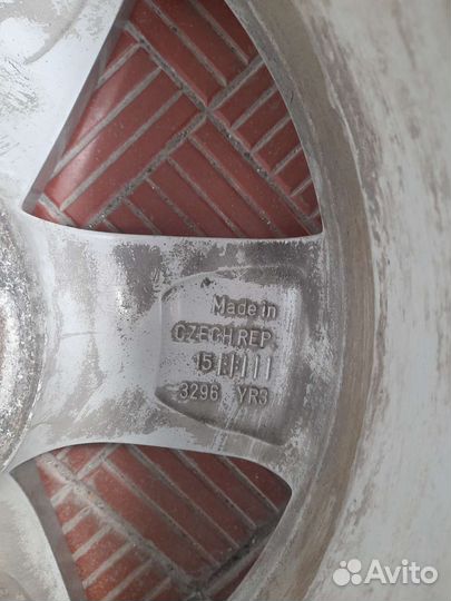 Диски r 15 Skoda Rapid