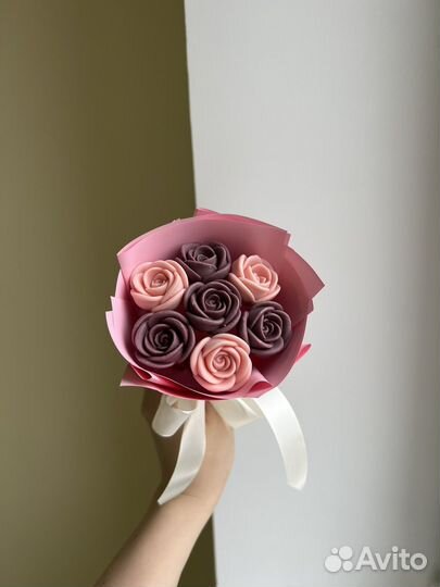 Букет из шоколадных роз