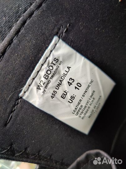 Мотоботы кроссовые W2 Boots 455 Unadila 42 размер