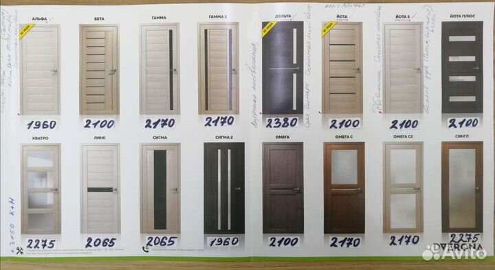 Двери межкомнатные.скрытыевходные,с терморазрывом