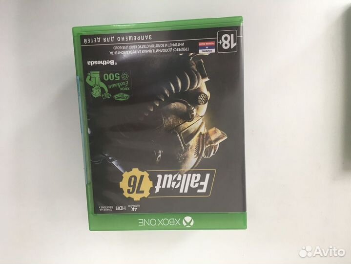 Игровые диски. Xbox One Fallout 76