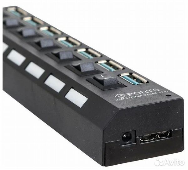 USB HUB*7 USB port 3.0 включатель портов