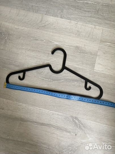 Плечики вешалки черные для одежды Икеа