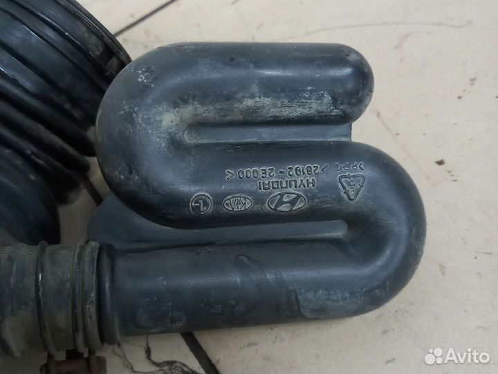 Патрубок гофра воздушного фильтра Хендай Туксон 1