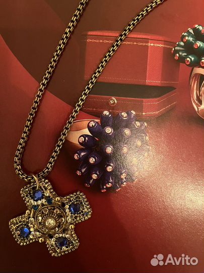 Ожерелье винтажное Франция