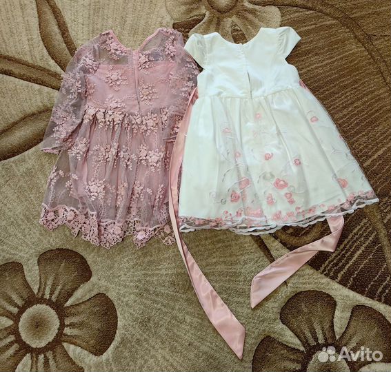 Платье для девочки 92