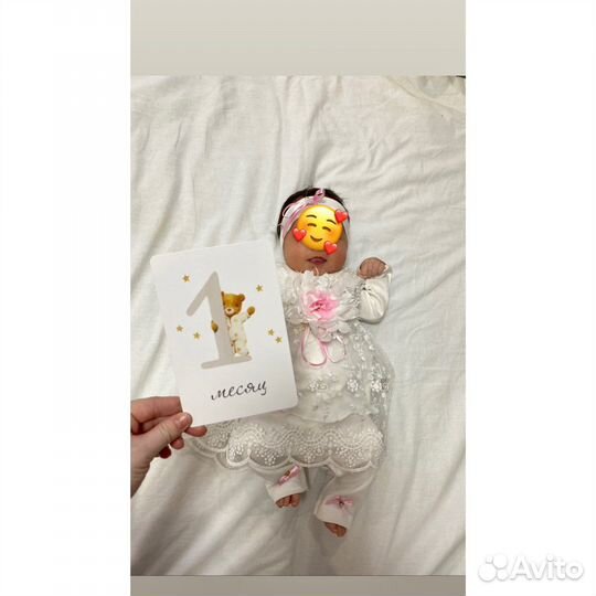 Платье для новорожденной девочки