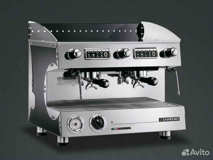 Кофемашина Sanremo Capri SED DLX 2 GR черная