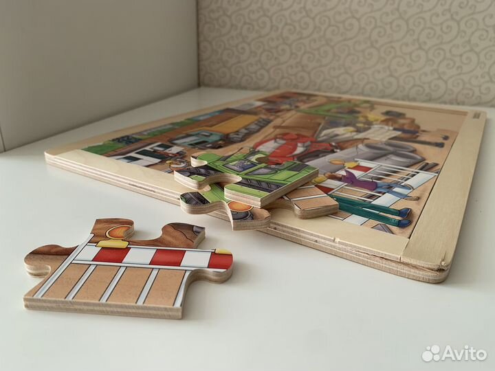 Развивающие пазлы Ravensburger, Beleduc, Larsen