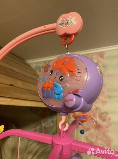 Детский мобиль в кроватку