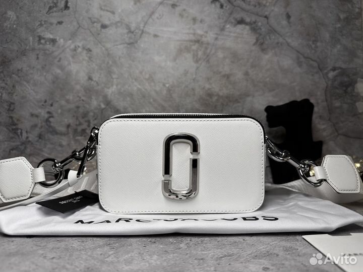 Сумка Marc Jacobs snapshot белая