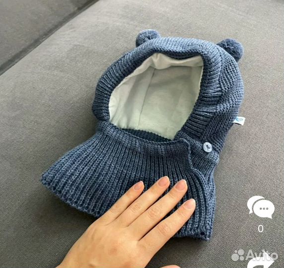 Капор журавлик