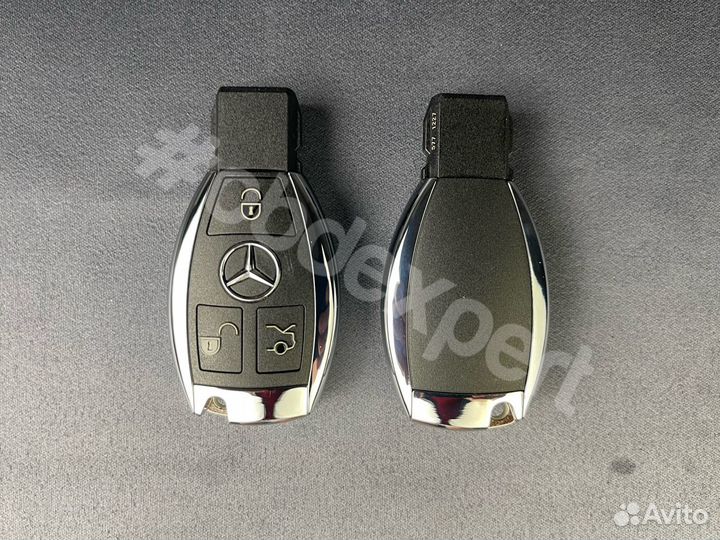 Ключ рыбка Mercedes BE Keyless + 1 токен vvdi
