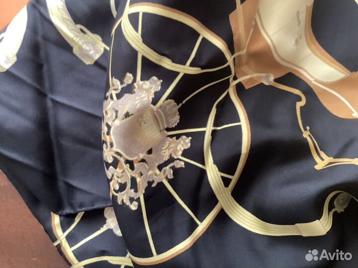 Шелковый платок. Hermes. Винтаж