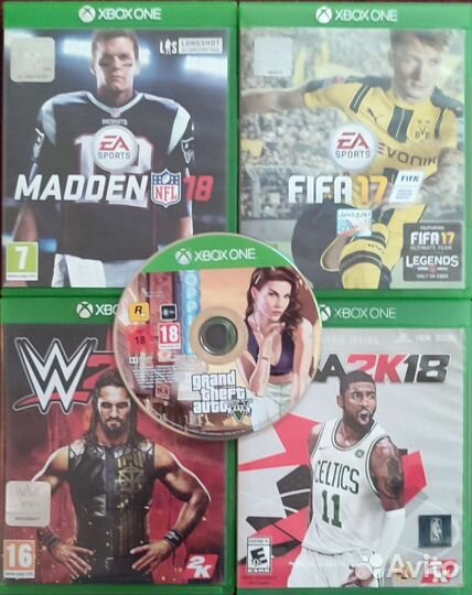 Игры на xbox One диски