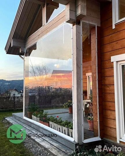 Мягкие окна на веранду от производителя арт 332