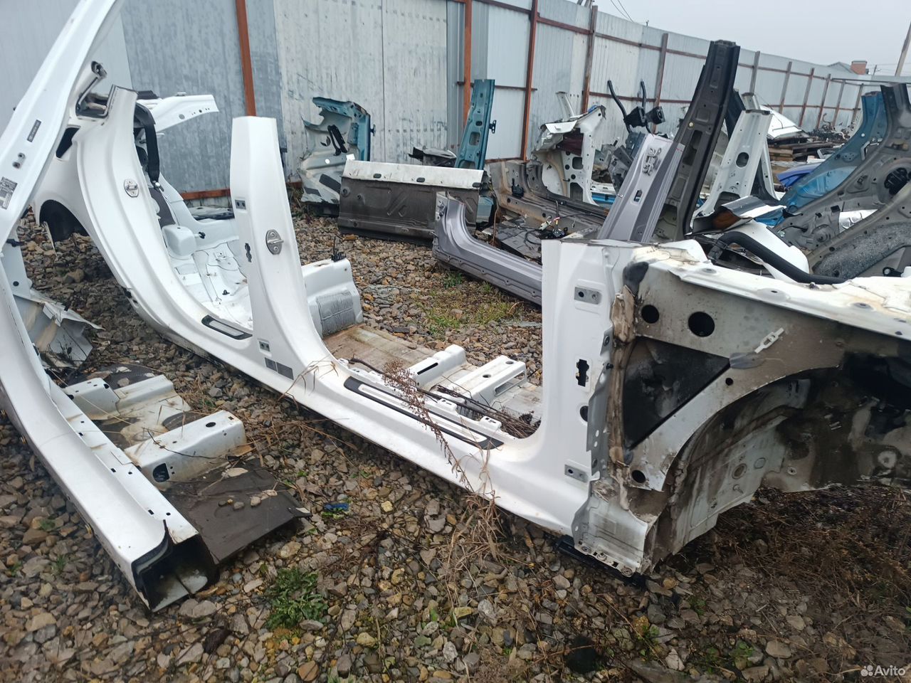 Порог правый стойка двери Audi A6 C7