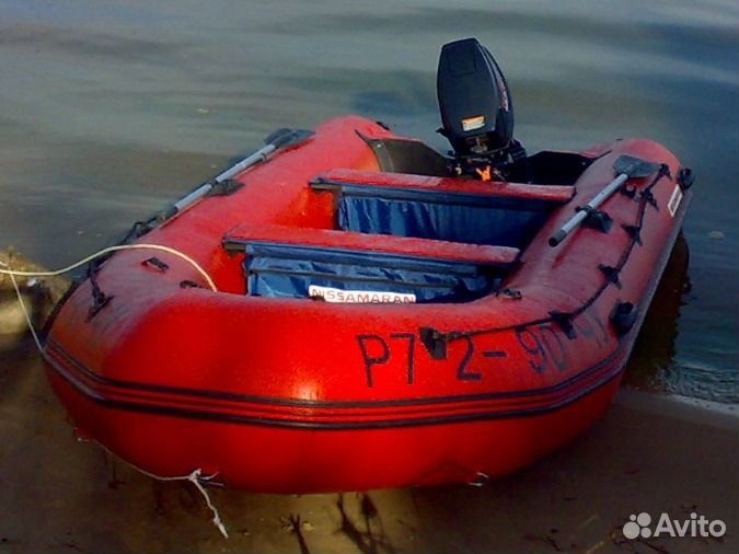 Лодка пвх с мотором и прицепом