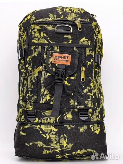 Новый походный рюкзак туристический 66л