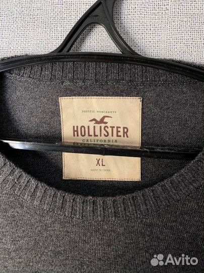 Винтажный вязаный лонгслив Hollister Vintage 00s