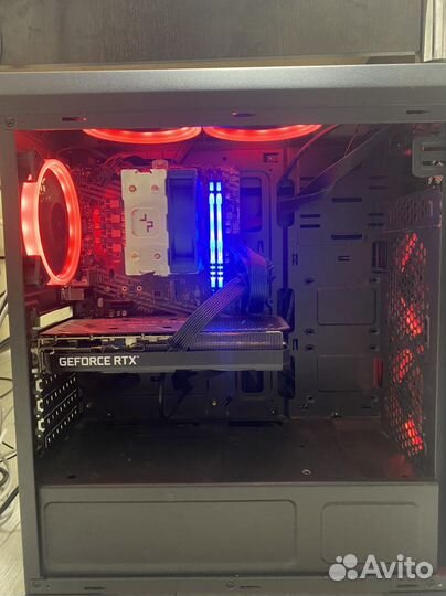 Игровой пк ryzen 5 3600,rtx3060