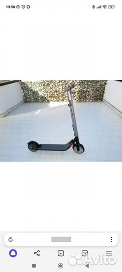 Электросамокат ninebot kickscooter es4