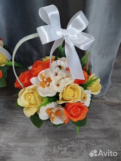 Букет из мыла