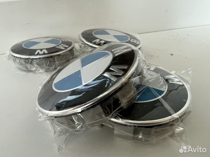Колпачки на литые диски bmw 68 и 56мм